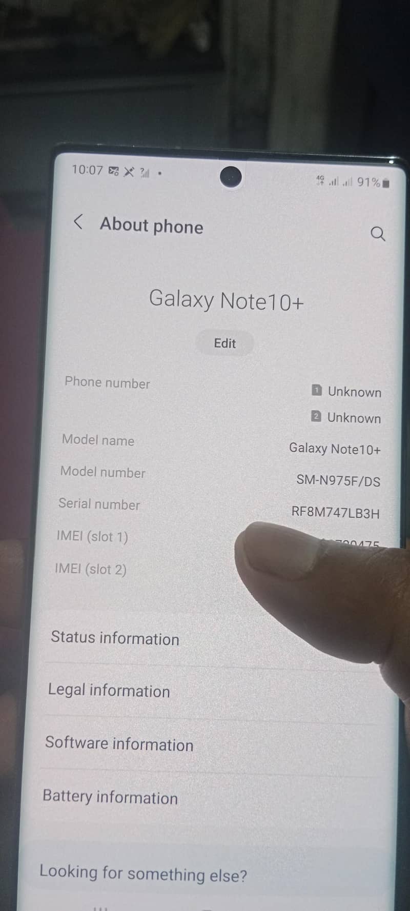 Samsung Mobile Note 10 Plus 7