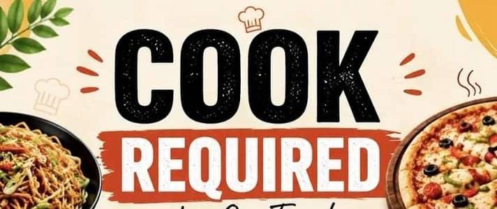 Cook & Helper Required