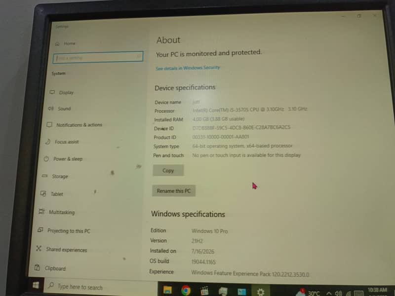complete computer set core i5 3rd generation 6