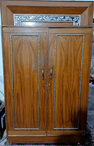 wooden almirah