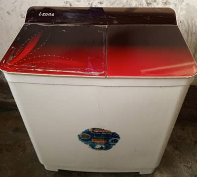 i-zone double washing machine working