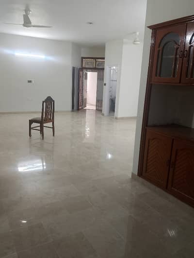 three bed dd ground floor portion for rent in johar