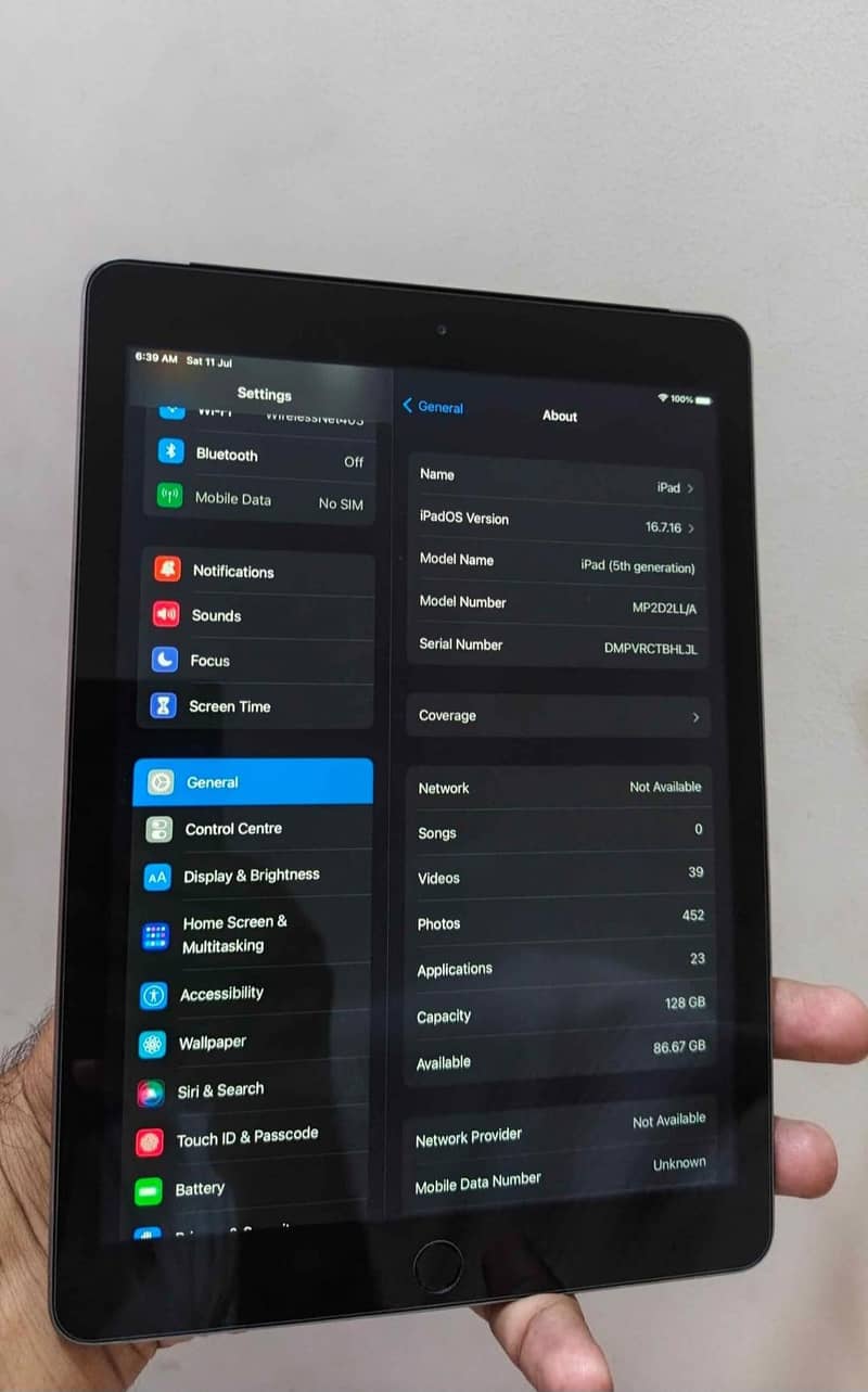 IPAD 5th Generation 1
