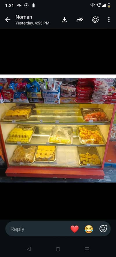 sweet counter