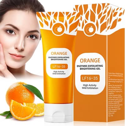 orange enzyme exfoliating gel