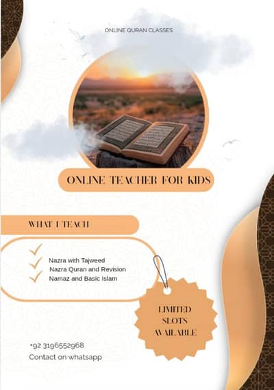 online Quran Teacher for kids - us uk and canda