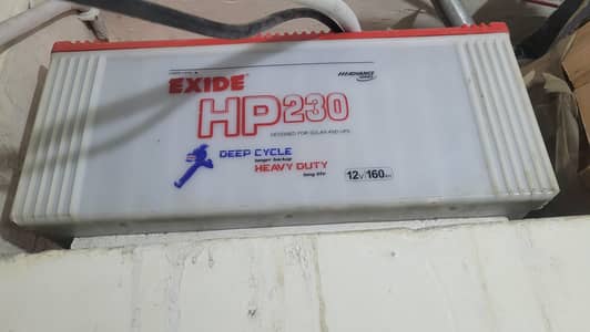 Exide HP230 12V 160Ah Deep Cycle Battery – For Sale