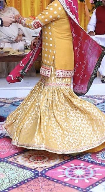 mehndi dress