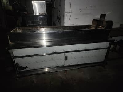 bbq counter 7.5 feet