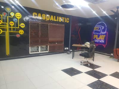 Wall branding | Wall picture | Logo blind | Faux blind | vinyl floor