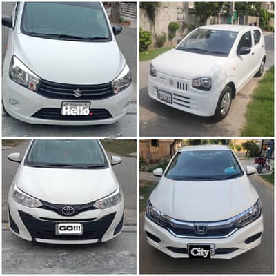 Self drive car rental/ Rent a car without  driver/ Alto, Cultus, City,