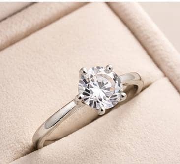Artificial diamond ring  1