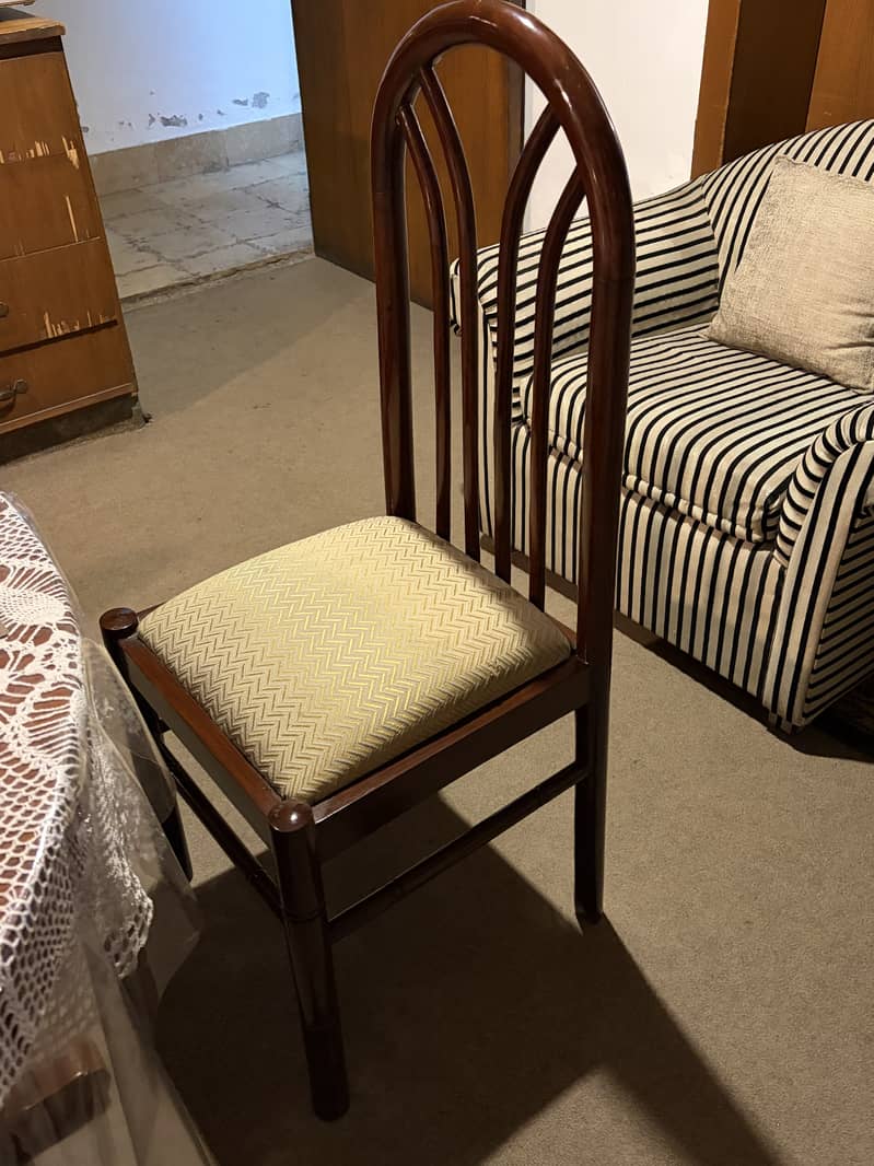 Solid Sheesham Wood Dining Table with 8 Chairs – Excellent Craftsmansh 7