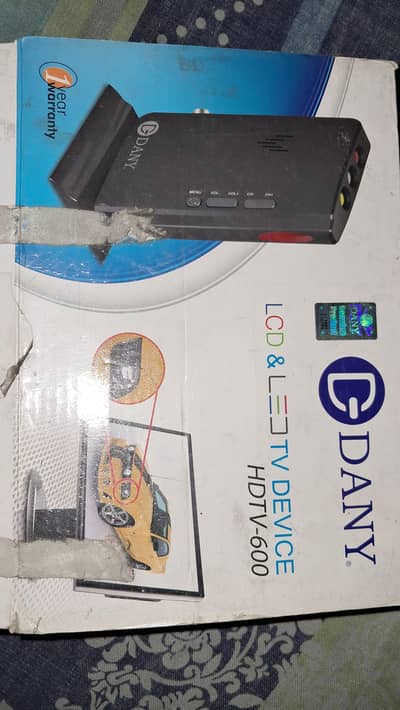 Dany HDTV-600 LCD & LED TV Device / External TV Card with Box