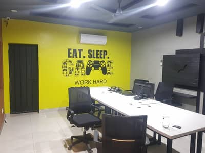 3D Wallpaper | Office Wall | zebra blind | Motorized blind | Wpc panel