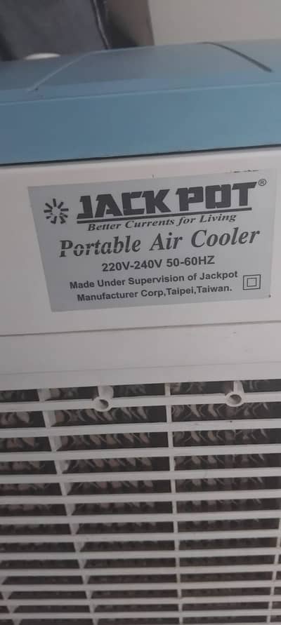 Jack Pot air cooler, 10/10 condition Behtreen chal raha a . .