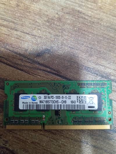 DDR3 2 gb laptop ram