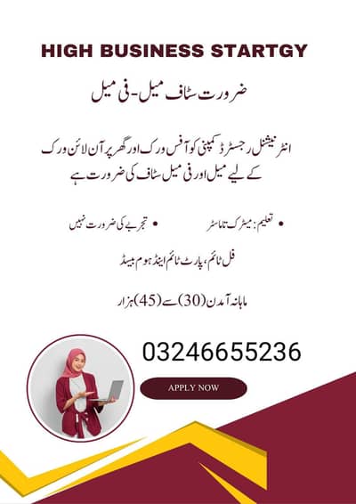 male and female staff required