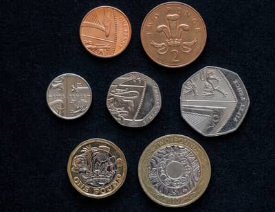 Original UK Pound Coins (£30.60 Total) – Perfect for UK Travelers!