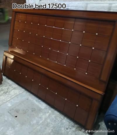 Double Bed wooden Direct from factory