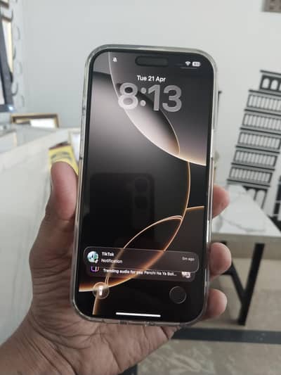 iPhone 16 Pro Max | 256GB — 1 Month Warrenty | Non-PTA