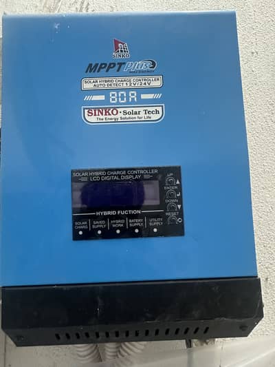 SINKO MPPT Plus 80A Solar Hybrid Charge Controller – 12V/24V