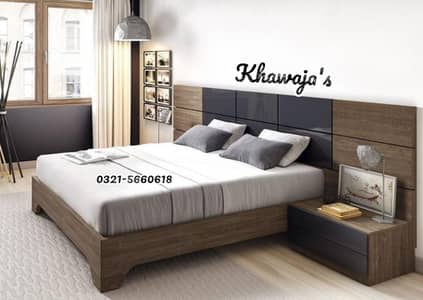 Bed with side Table DressinG ( Khawaja's