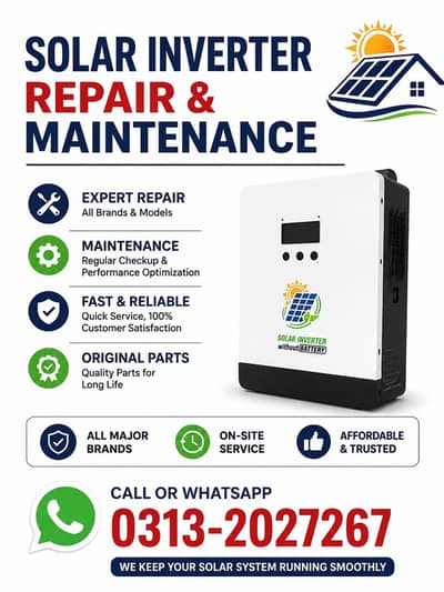 repair solar inverter