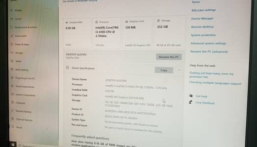 Core i3 6th gen 8 gb ram 128 ssd 256 hdd Price 15k
