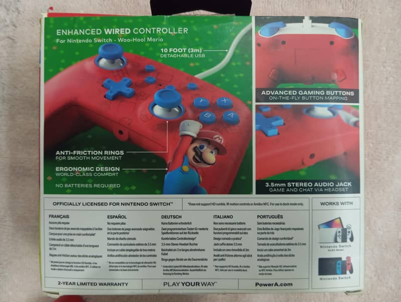 Nintendo Switch Official PowerA Controller 5