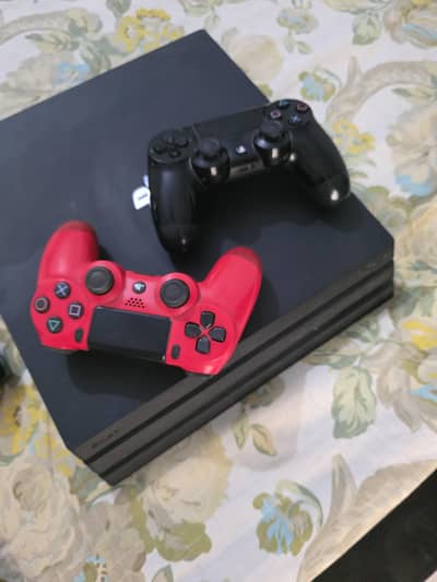 Sony PS4 PRO 1TB Jailbreak Dual Controllers Pre-Loaded Top Games 4K HD