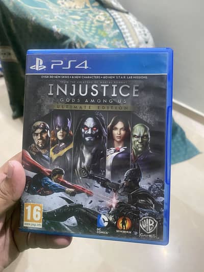 Injustice gods among us PS4 used game
