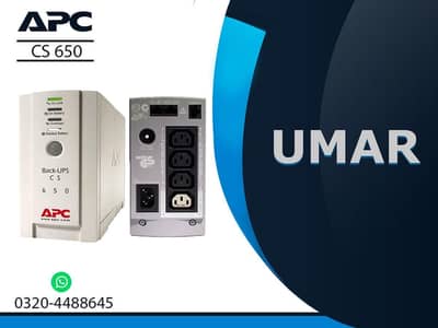 Apc CS 650 va for computer backup WiFi Router etc