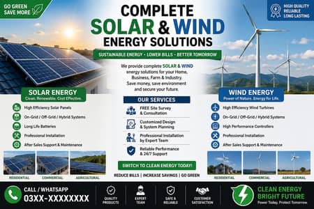 A&T Solar Installer – Complete Solar Solutions in Karachi
