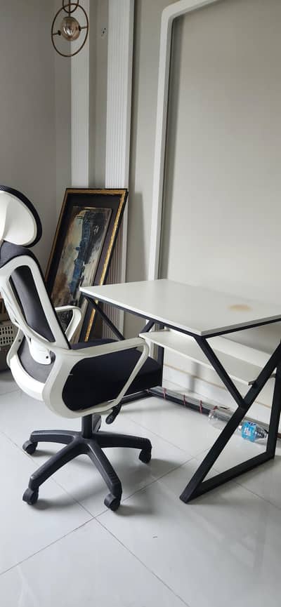 Computer table and Chair
