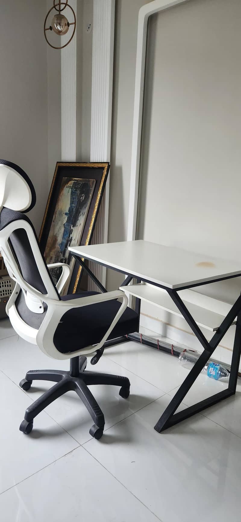 Computer table and Chair 0