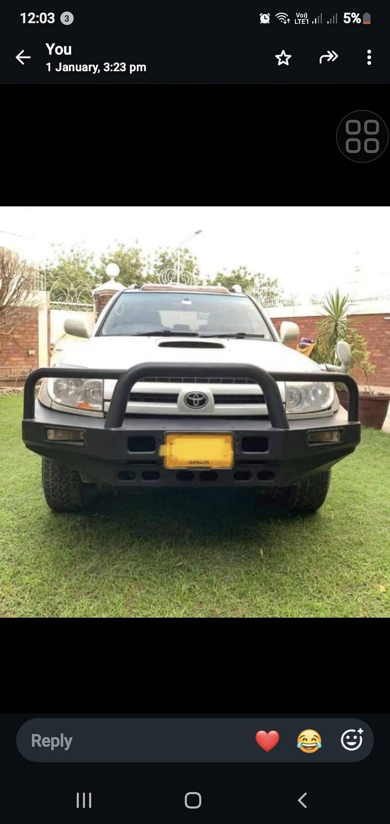 front bumper surf 2000 model 1