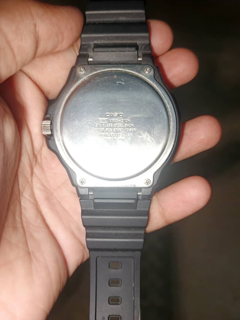 Casio watch 1