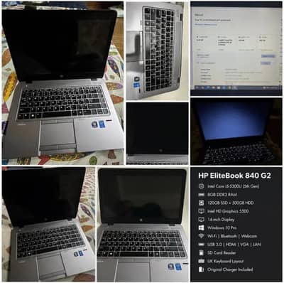 Hp Laptop elitebook 840 8/128 SSD