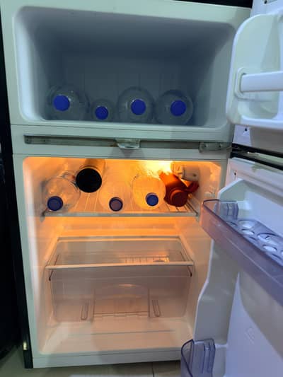 Gaba National 2 Door Mini Refrigerator
