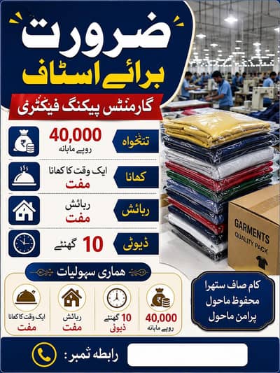 Packing Worker Required