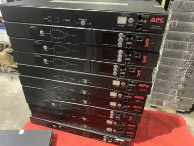 Apc ATS 10/16/32 & online ups Available