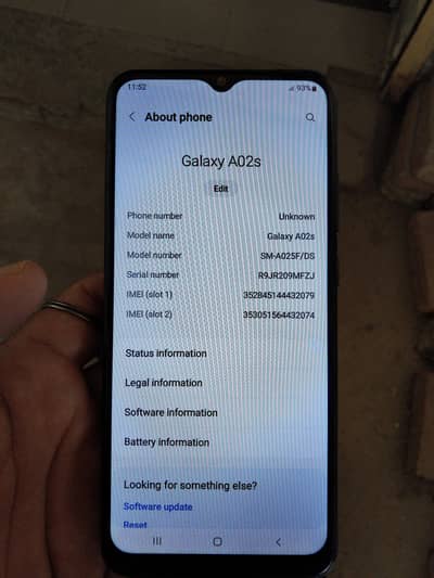 Samsung Mobile A02s