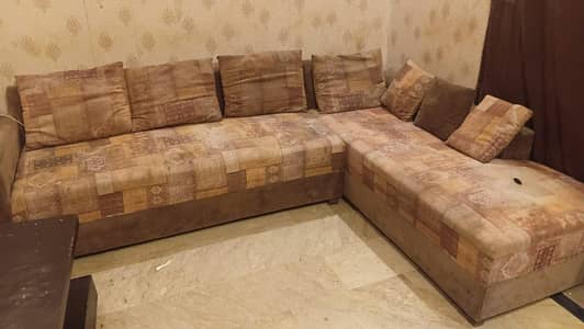 L shape sofa