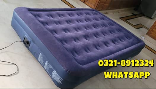 Queen Size Electric Air Mattress Pillow  78''/54''/10'' Imported Stoc
