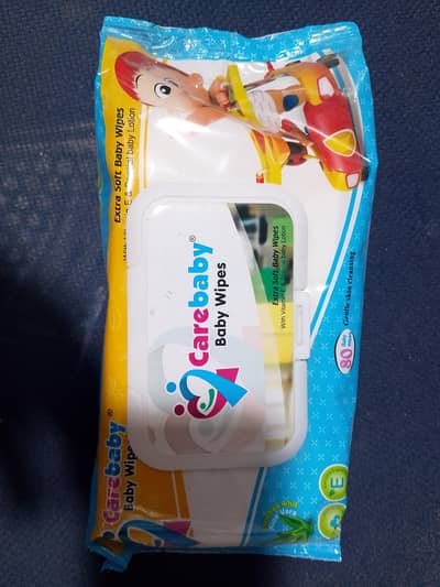 care baby wipes available hole sale rate only total 56 piece