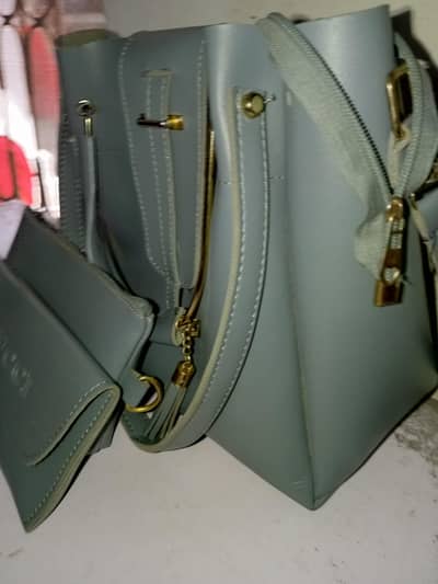 ZIPPERZ Fancy ladies hand bag with long shoulders