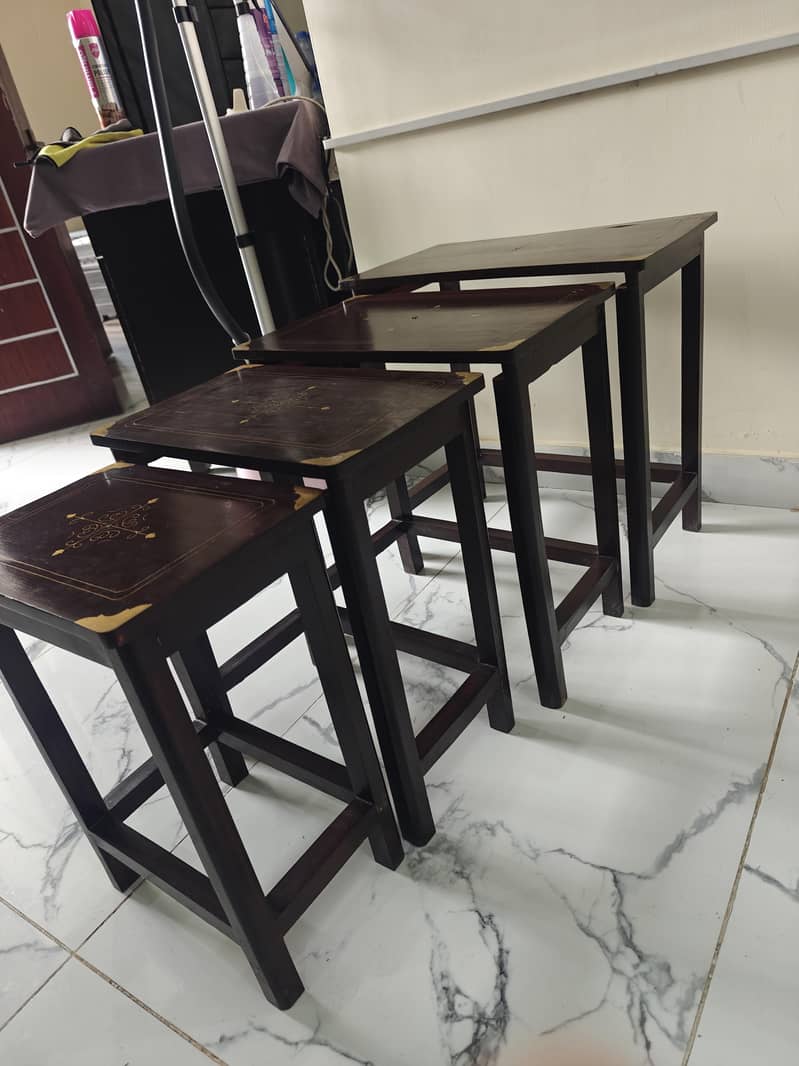 4 PCs Nesting Tables Set 0