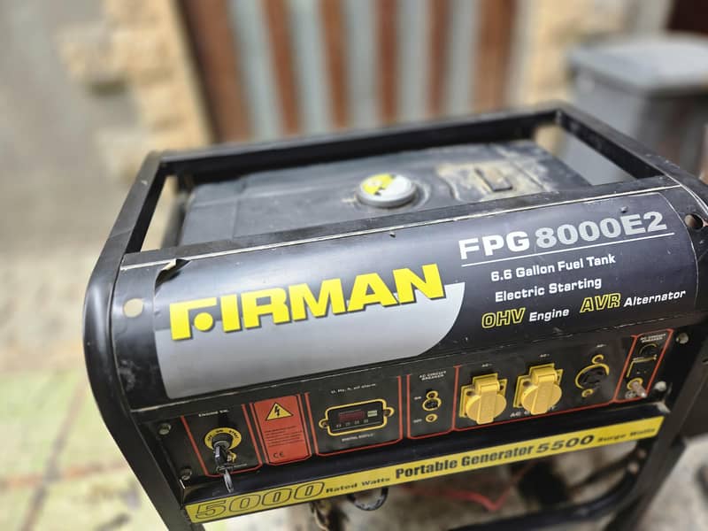 slightly used generator 5