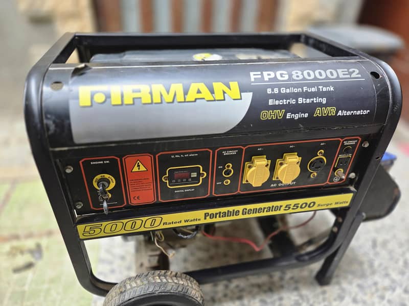 slightly used generator 6